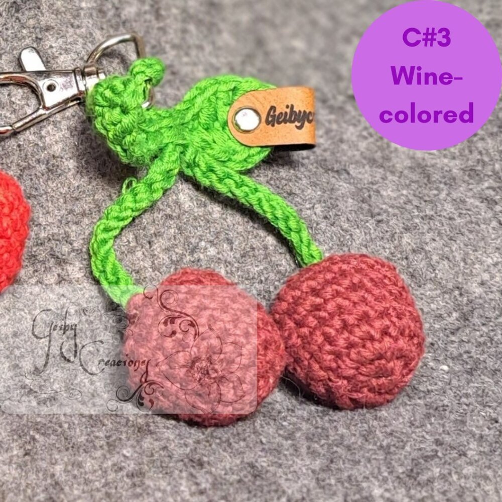 Cherry Keychain